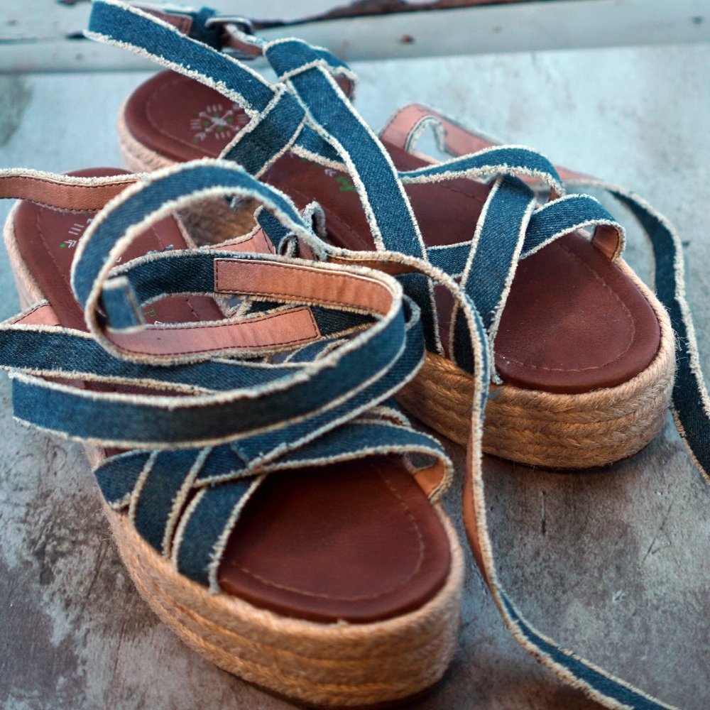 FR X FP Vegan Espadrille Sandals